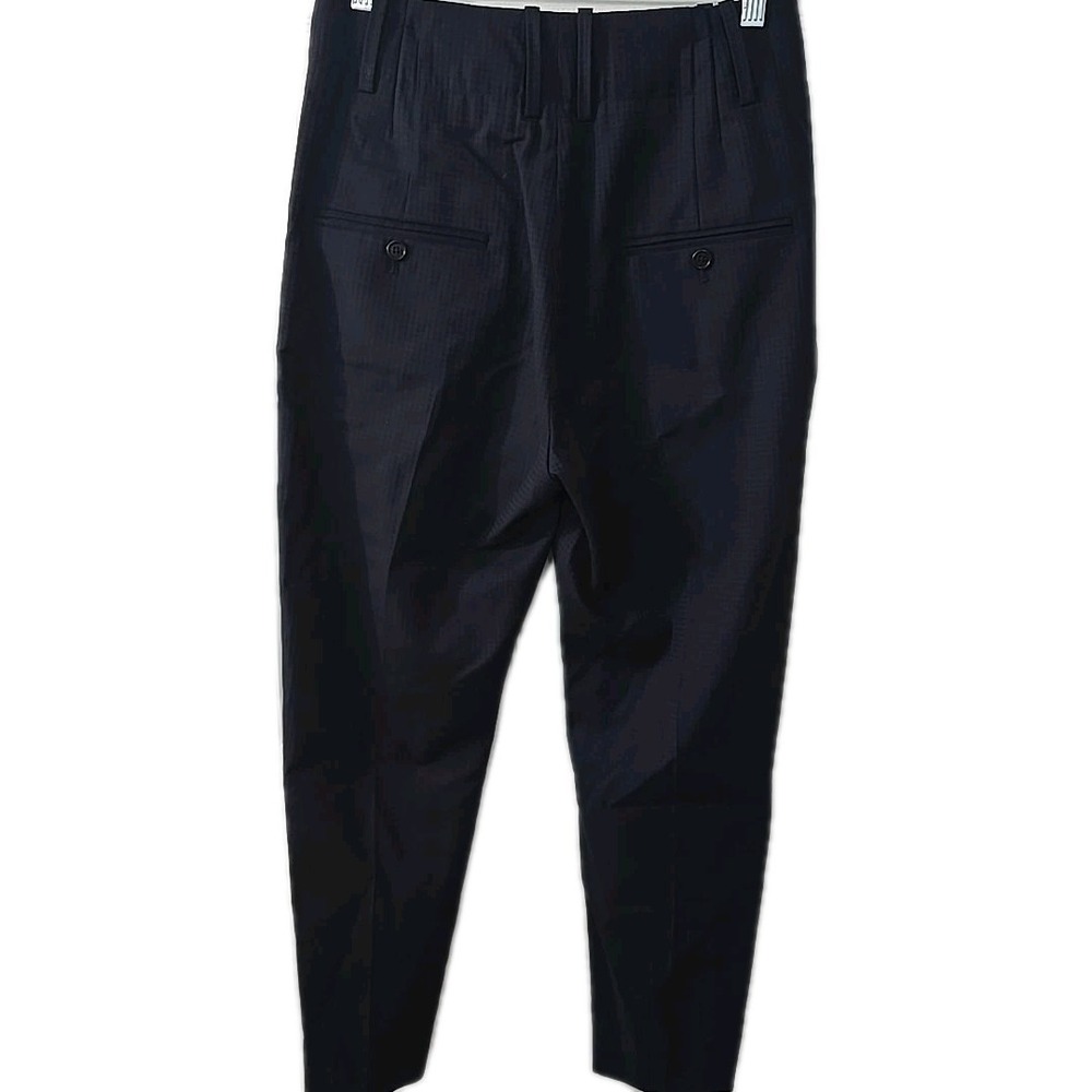 Isabel Etoile Marant Womens Pleated Viscose Navy Black Trousers Pants‎ Size 36 - Picture 3 of 5